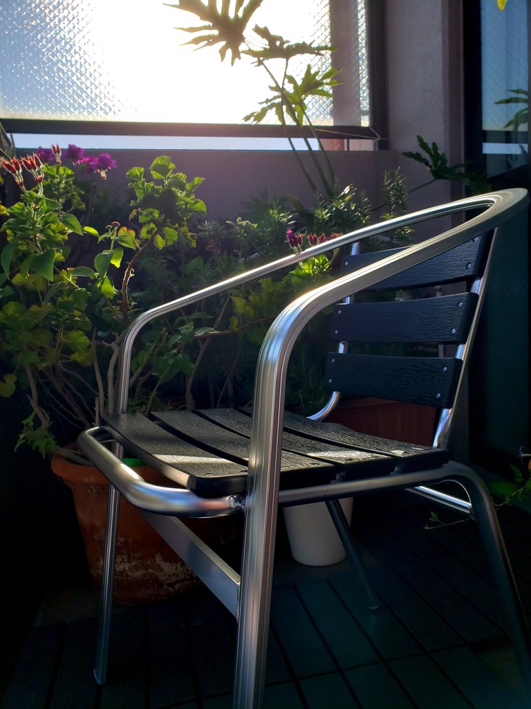 DULTON ONLINE SHOP | ALUMINUM CAFE CHAIR BLACK: ファニチャー