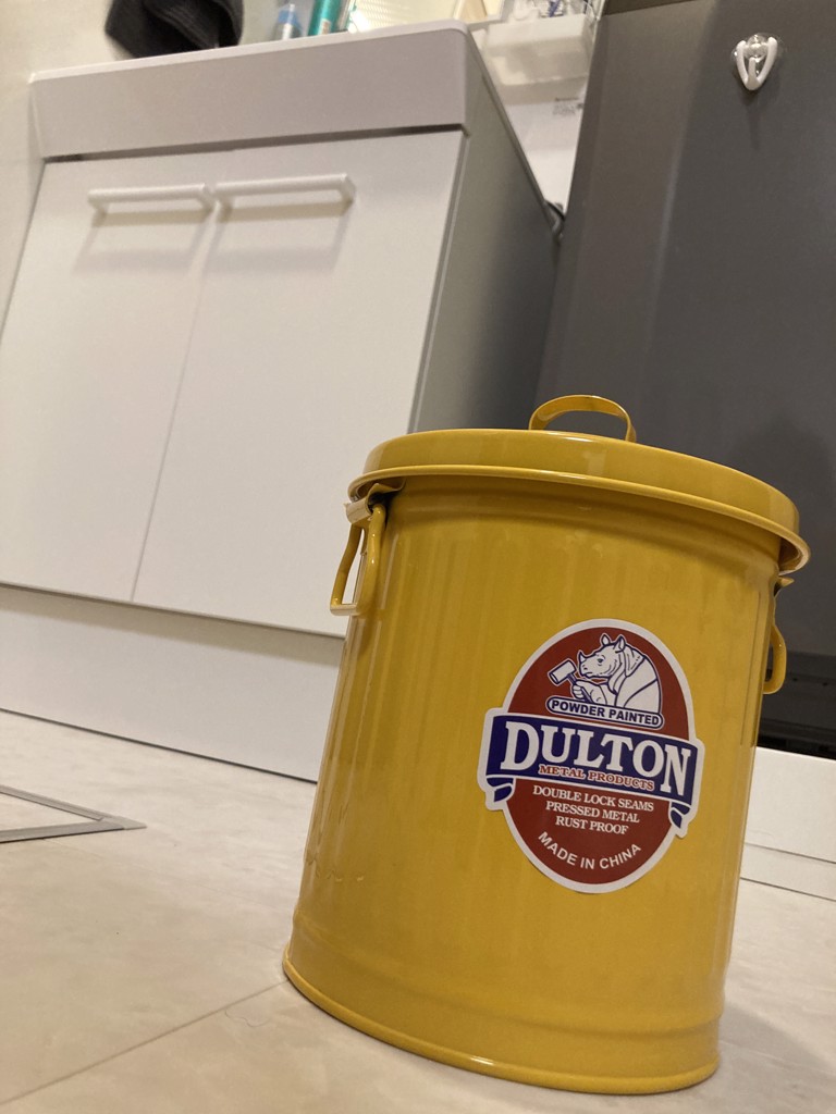 DULTON ONLINE SHOP | MINI GARBAGE CAN YELLOW S(S YELLOW DULTON ONLINE SHOP | MINI GARBAGE CAN YELLOW S(S YELLOW