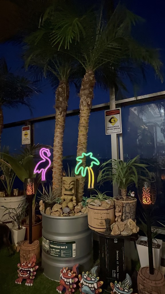 DULTON ONLINE SHOP | SOLAR NEON LIGHT PALM TREE(PALM TREE): インテリア雑貨