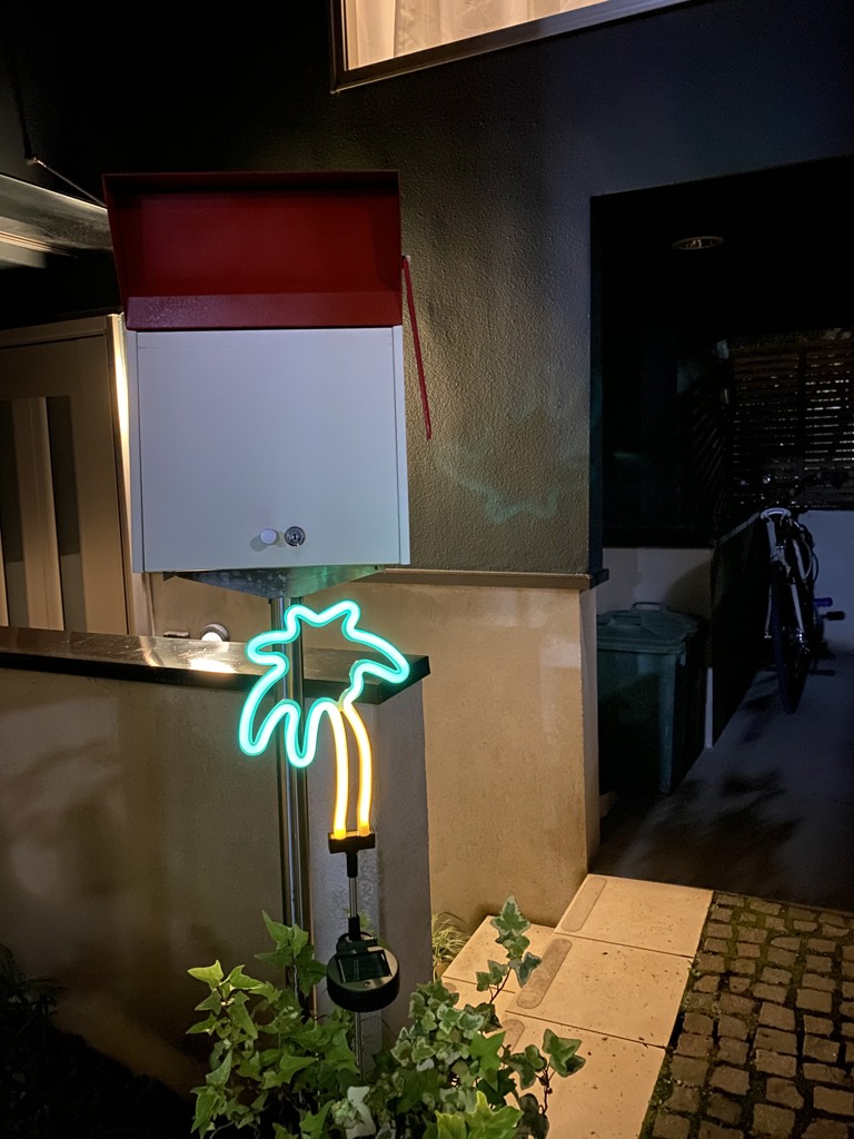 DULTON ONLINE SHOP | SOLAR NEON LIGHT PALM TREE(PALM TREE): インテリア雑貨