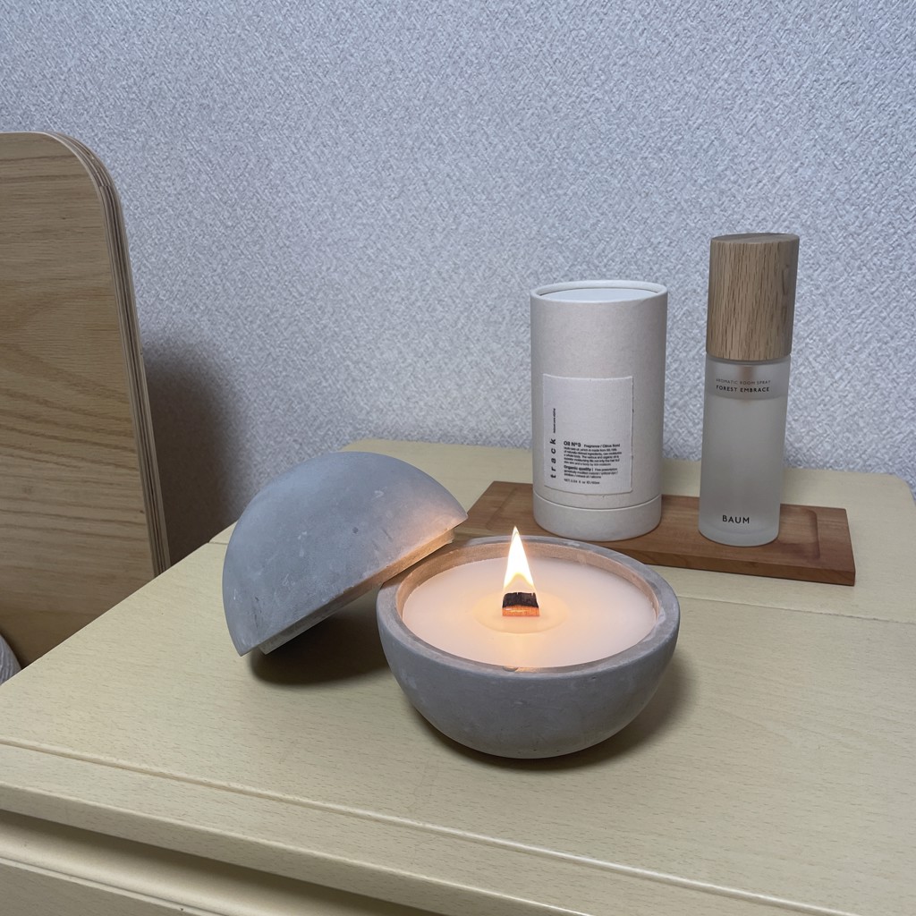 DULTON ONLINE SHOP | CEMENT BALL CANDLE(BALL): ハウスウェア