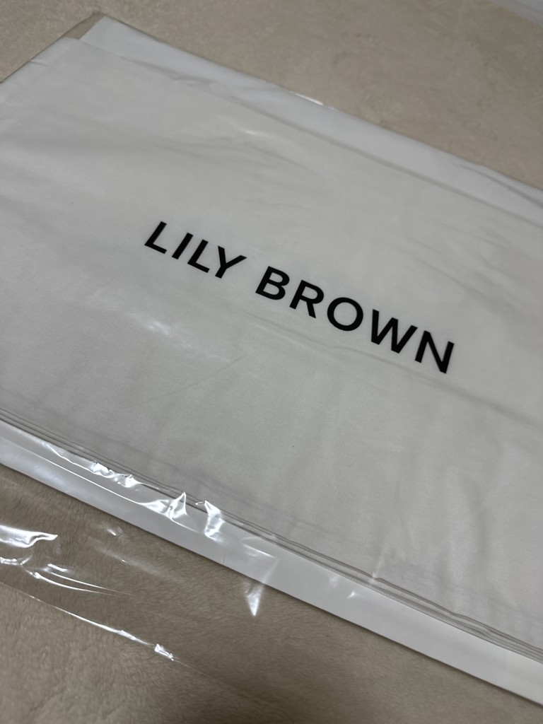 セルフラッピング】LILY BROWN ショッパー付きギフト巾着(L)(その他