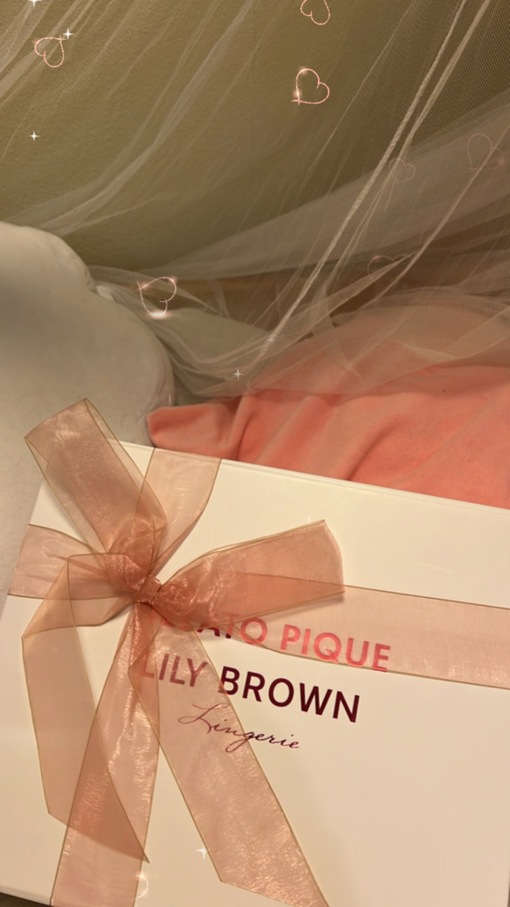 LILY BROWN Lingerie × gelato pique】【セット商品】【ラッピング済