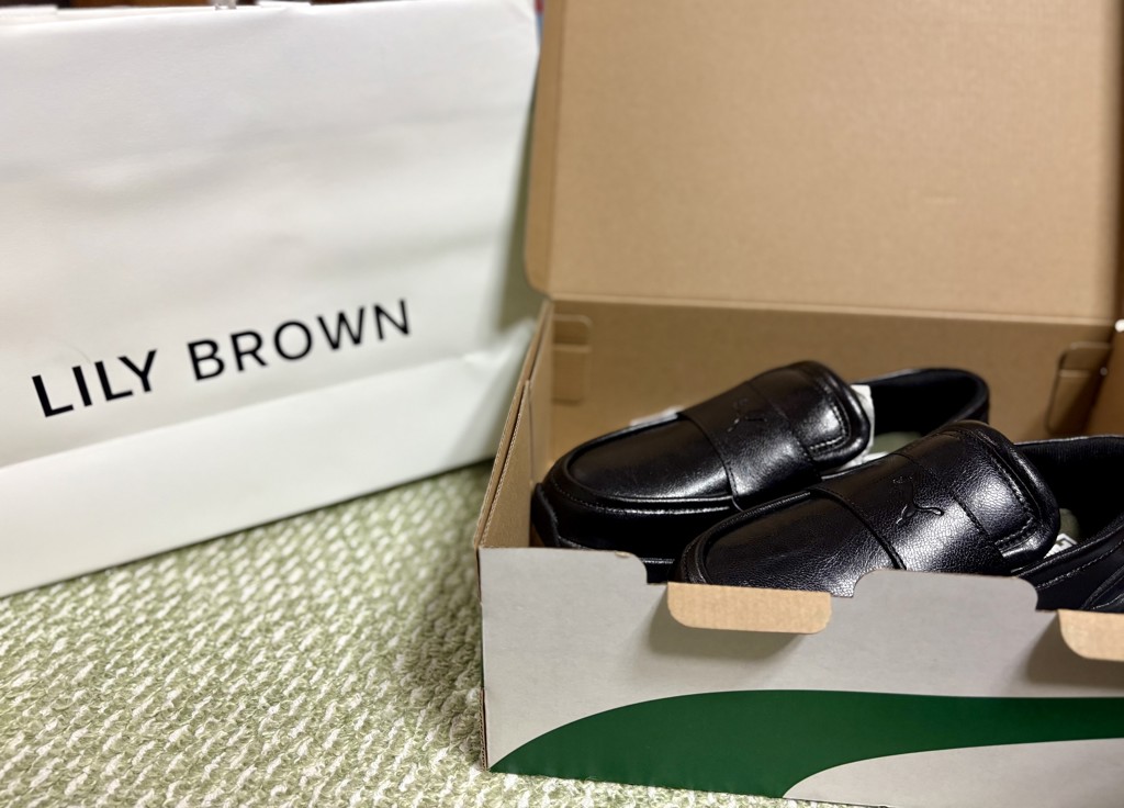 【LILY BROWN×PUMA】ローファー 22.5 【新品未使用品】 リリーブラウン LILY BROWN 【LILY BROWN×PUMA】LOAFYR （BLK