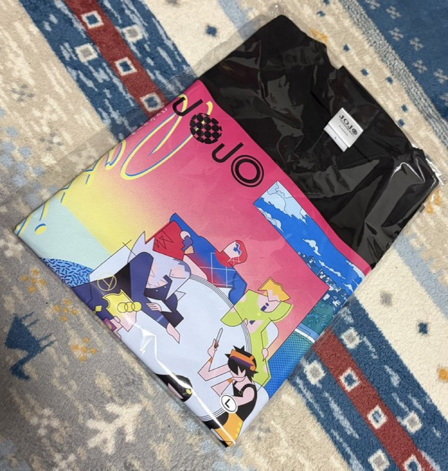 アニメ『ジョジョの奇妙な冒険 黄金の風』CITY POP Tee Lサイズ(L