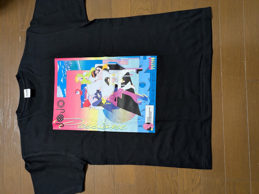 アニメ『ジョジョの奇妙な冒険 黄金の風』CITY POP Tee Lサイズ(L