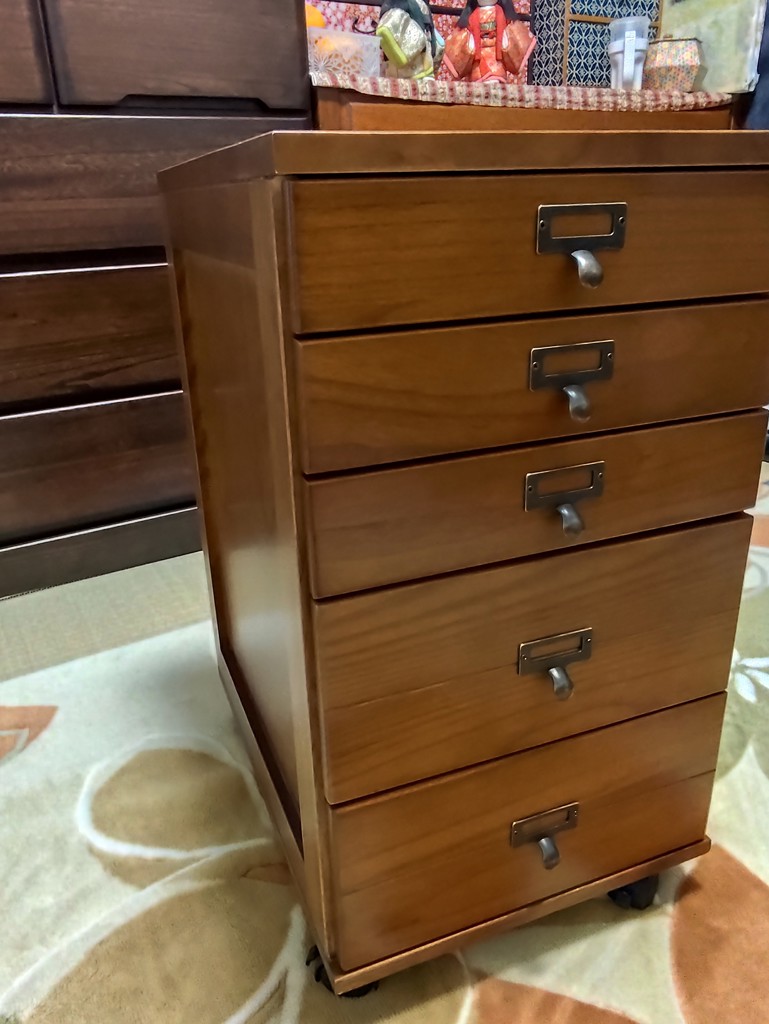 ハイチェスト マースト80-6 ブラウン(幅80 5Y)ﾌﾞﾗｳﾝ): 収納・チェスト