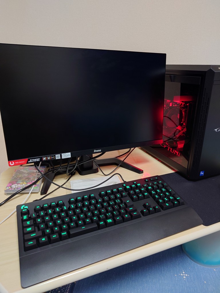 G-Tune DG-I5G6T(スターター7点セット) はじめてのゲーミングPC