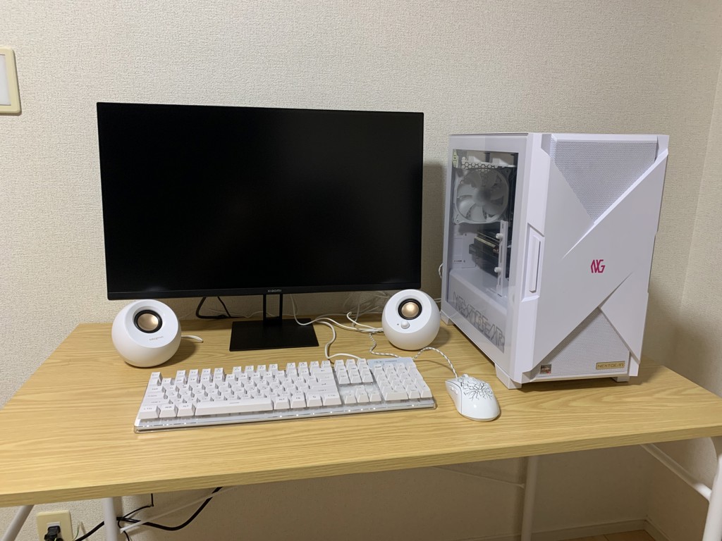 NEXTGEAR JG-A7A8X(ホワイト)│デスクトップパソコンの通販