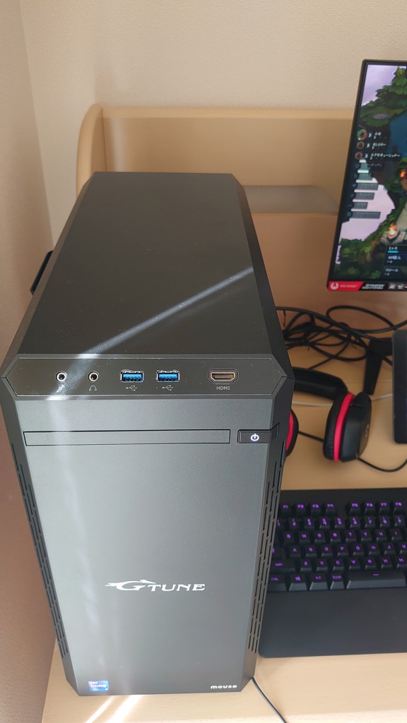 Windows 11 Home G-Tune DG-I7G70(RTX 4070 搭載セットモデル)