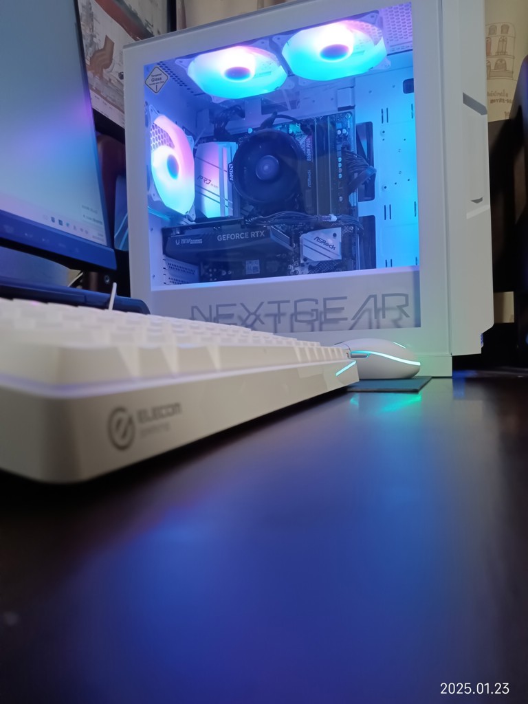 NEXTGEAR JG-A5G60(ホワイトカラーモデル)│デスクトップ NEXTGEAR JG-A5G60(ホワイトカラーモデル)│デスクトップ
