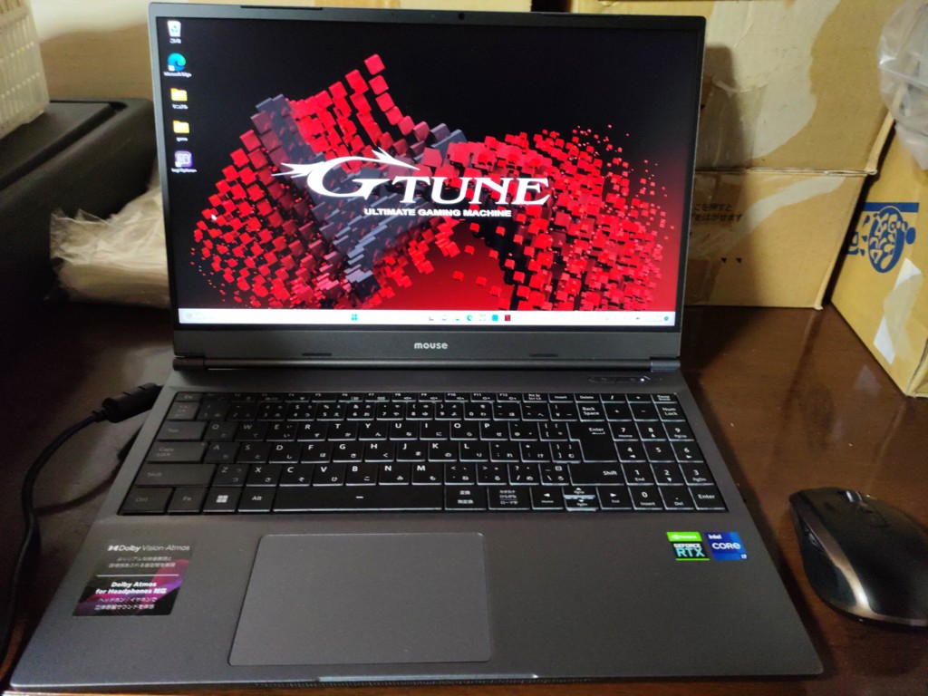 G-Tune E5-165 [ Windows 11 ]│パソコン(PC)通販のマウス