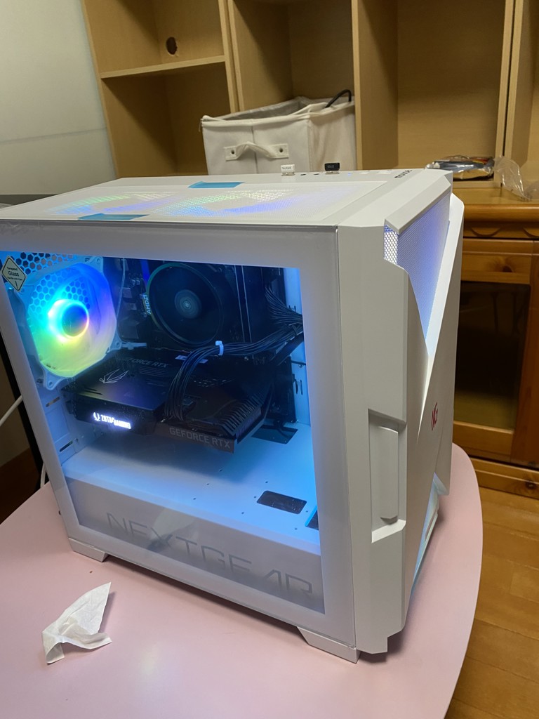 [STANDARD],白い光る✨ゲーミングPC✨フルセット✨GTX970 STANDARD],白い光る✨ゲーミングPC✨フルセット✨GTX970