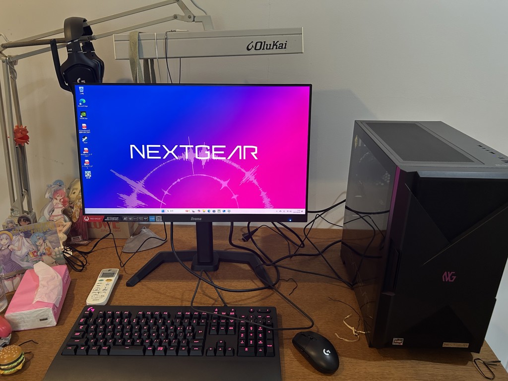NEXTGEAR JG-A5G60（スターター5点セット）│デスクトップパソコンの