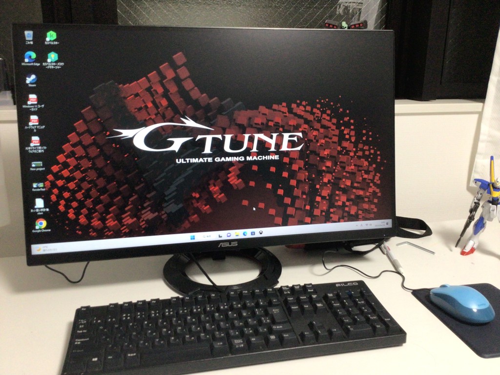 G-Tune FZ-I7G7T [ Windows 11 ] 第13世代Core i7 RTX 4070 Ti 搭載