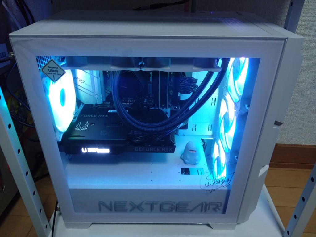 NEXTGEAR JG-A7G70(ホワイトカラーモデル)│デスクトップパソコンの