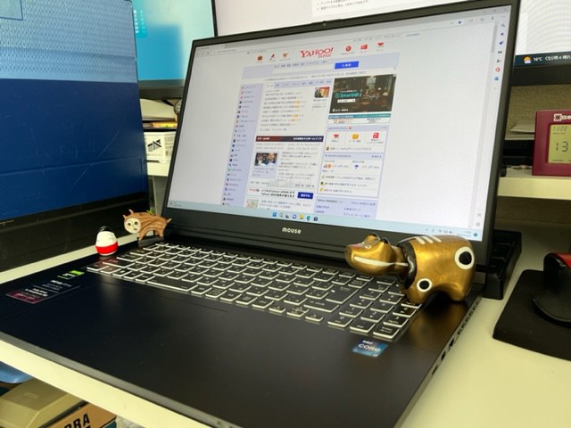 mouse K7 Windows 11 17.3型 Core i7 GeForce GTX 1650 プレミアム