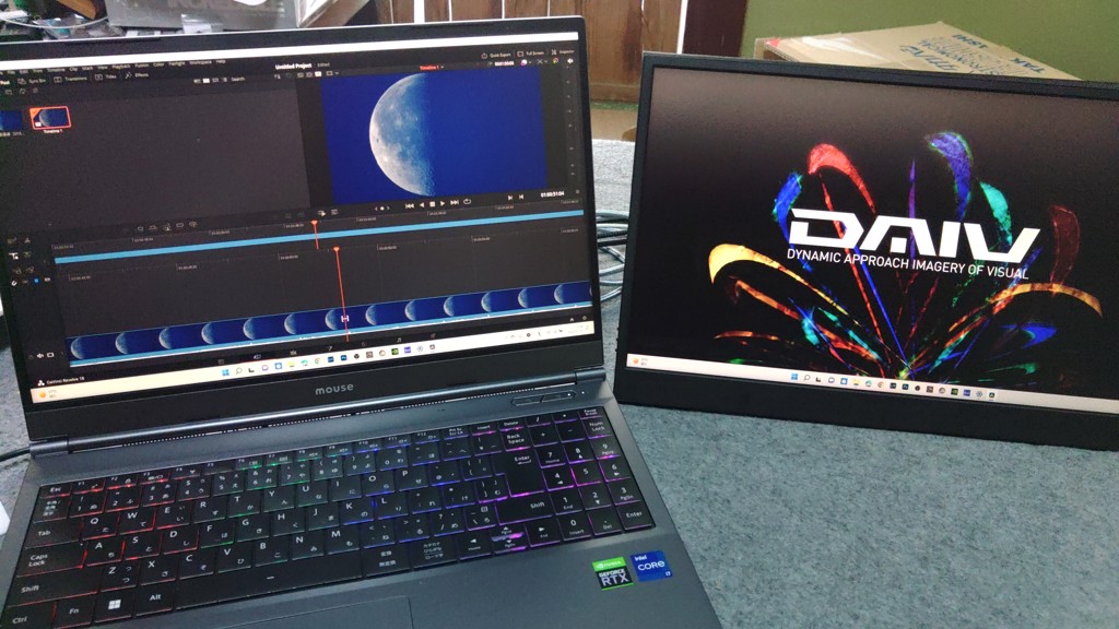 DAIV 5P #21115P-TGLABW11-H 15.6型ノートPC DAIV Z4-I7I01SR-A Windows 11 Iris Xe グラフィックス搭載 高