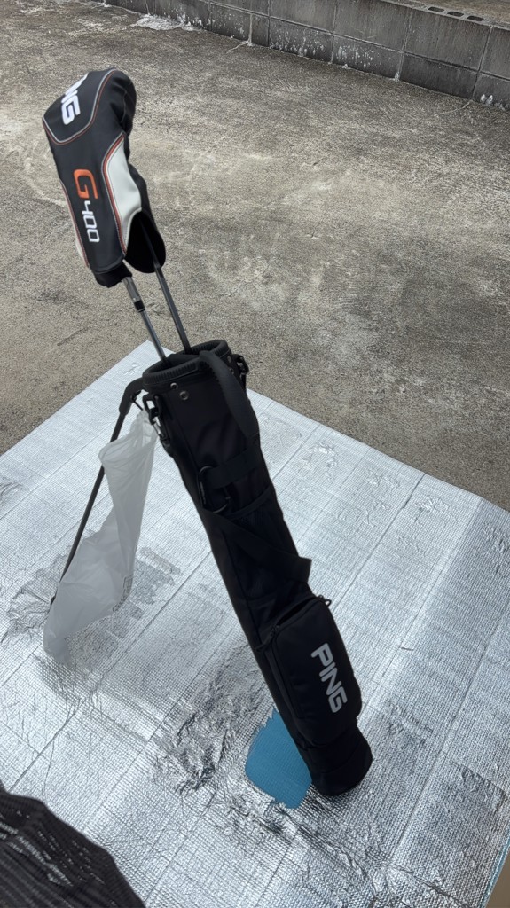 PING カーボンファイバーセルフスタンド サブバッグ　スタンドバッグ　ブラック Amazon | ピン PING クラブケース スタンドクラブケース