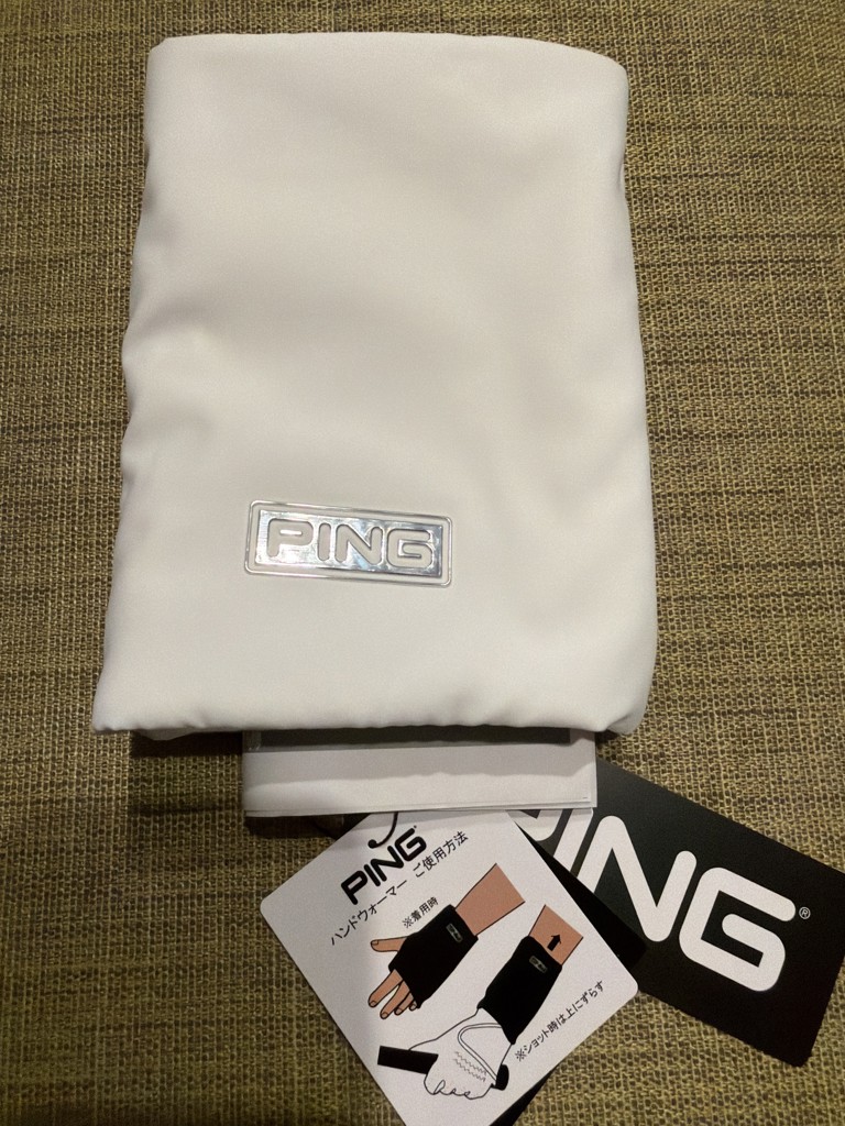 AC-U2506 光電子ハンドウォーマー(ブラック): アクセサリー│PING