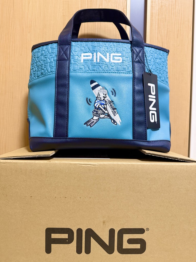 GB-N2602 MR.PINGサーフラウンドトート(ブラック): バッグ│PING