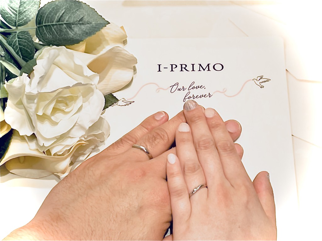 I-PRIMO　リング　プラチナ　k18 4号　ノクターナル　私的刻印なし ノクターナル｜結婚指輪（マリッジリング）｜カップルに人気の婚約指輪