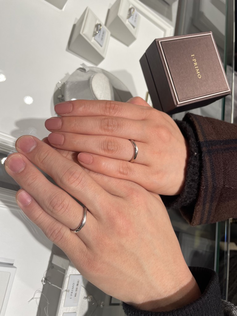 I-PRIMO リング プラチナ k18 4号 ノクターナル 私的刻印なし I-PRIMO