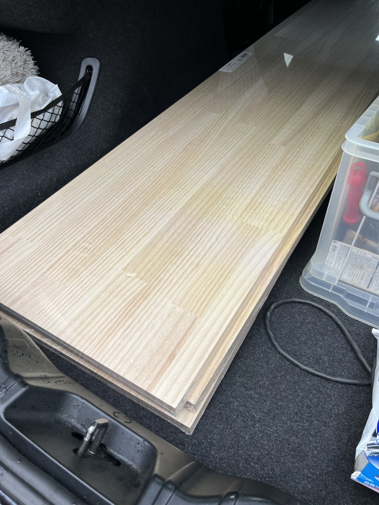 パイン集成材 （約）24mm厚 300×910mm(300×910mm