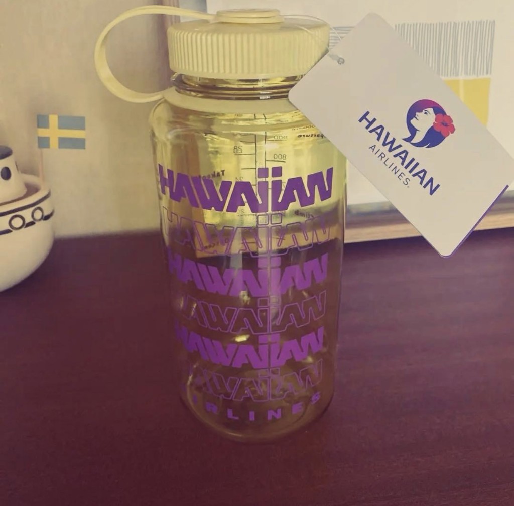 PLAZA BASICS HAWAIIAN AIRLINES ハワイアン航空 ナルゲン広口 1.0L