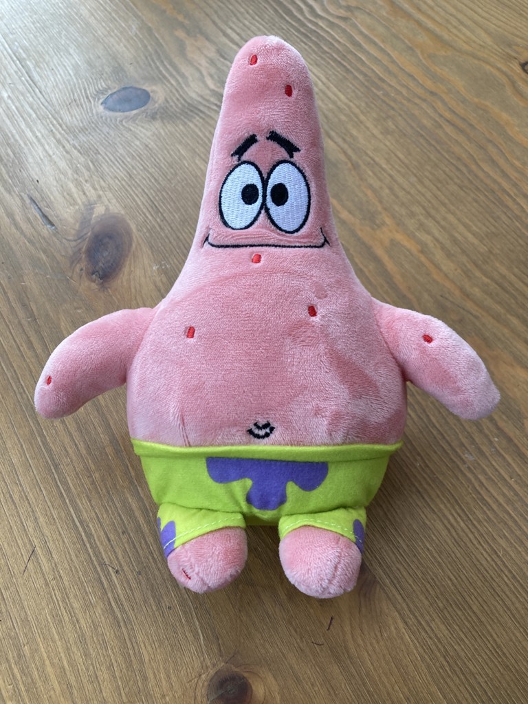 スポンジボブ　パトリック　ビーンドール ICE　ぬいぐるみ　PLAZA　限定 SpongeBob スポンジ・ボブ ビーンドール