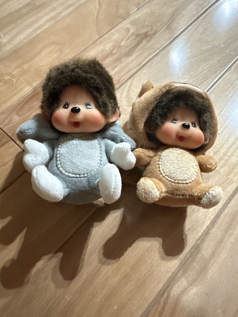 TOM and JERRY トムとジェリー × モンチッチ 顔でかSSキーチェーン