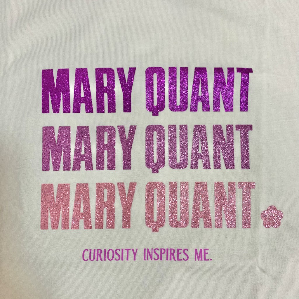 MARY QUANT マリークワント Tシャツ ビッグサイズ ホワイト