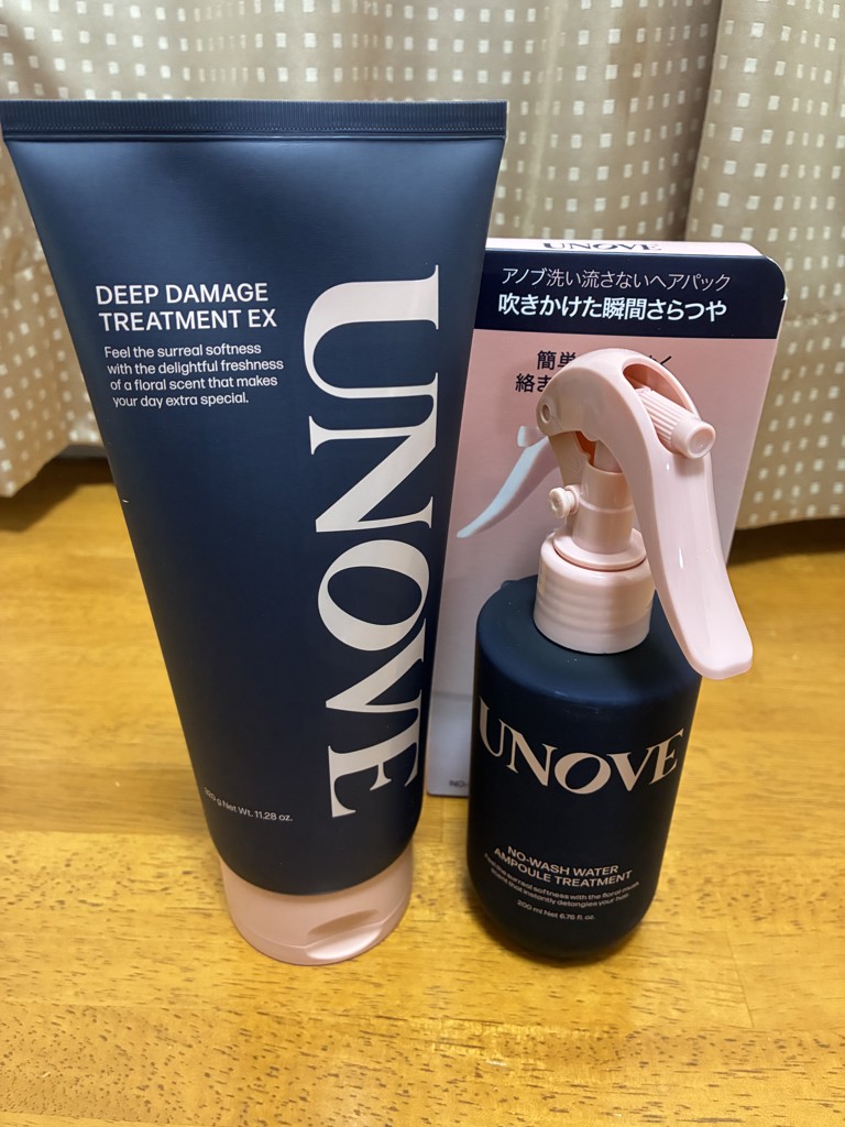 UNOVE アノブ ノーウォッシュウォーターセラムトリートメント