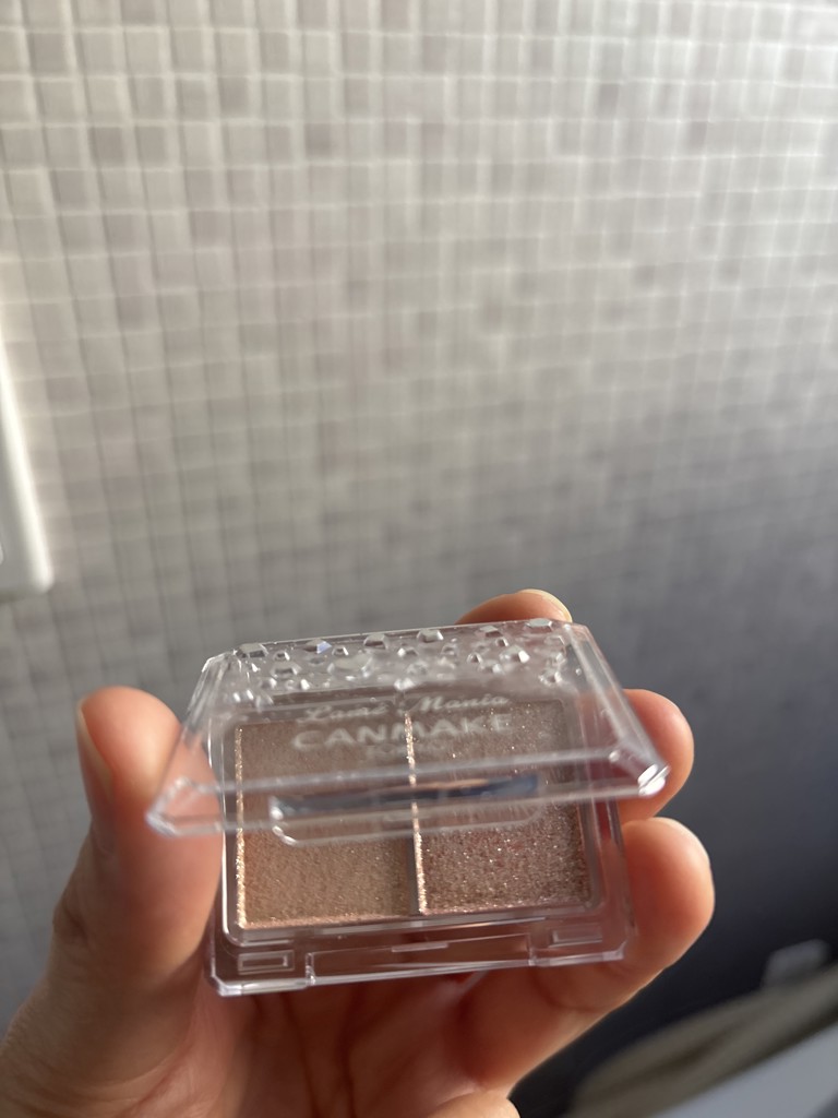 CANMAKE キャンメイク ラメマニア 01 アプリコットピューレ(アイ