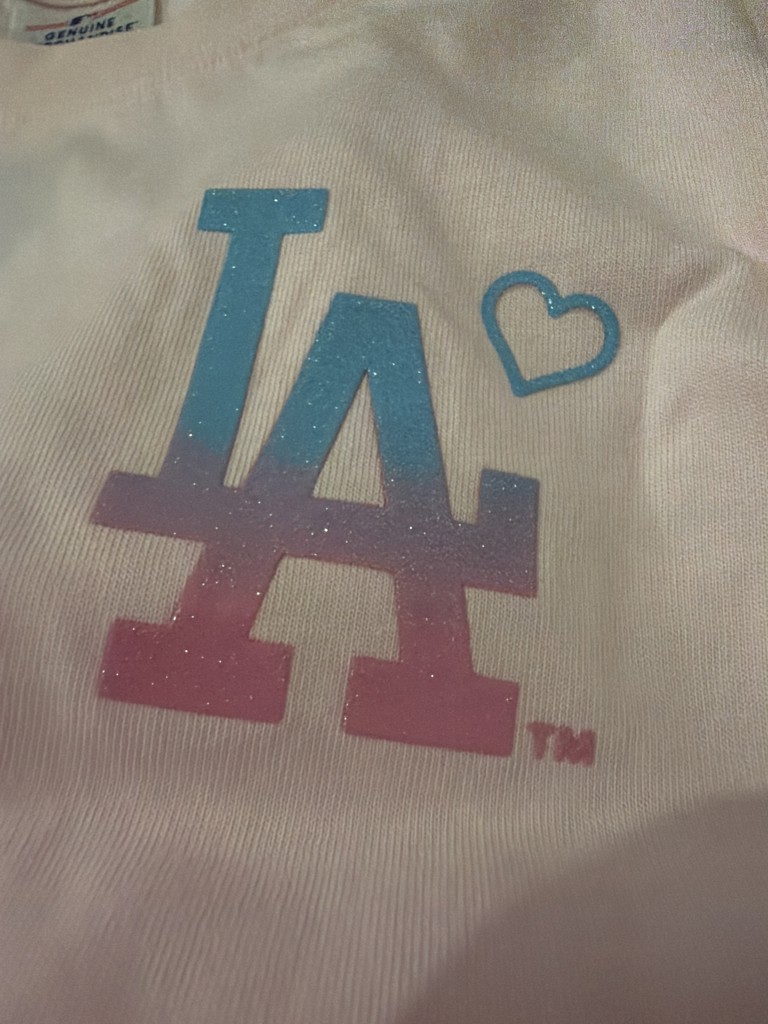 MLB Tシャツ ロサンゼルス・ドジャース(ライトピンク): 通常| プラザ