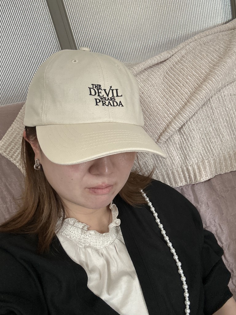 The Devil Wears Prada プラダを着た悪魔 / キャップ アイボリー