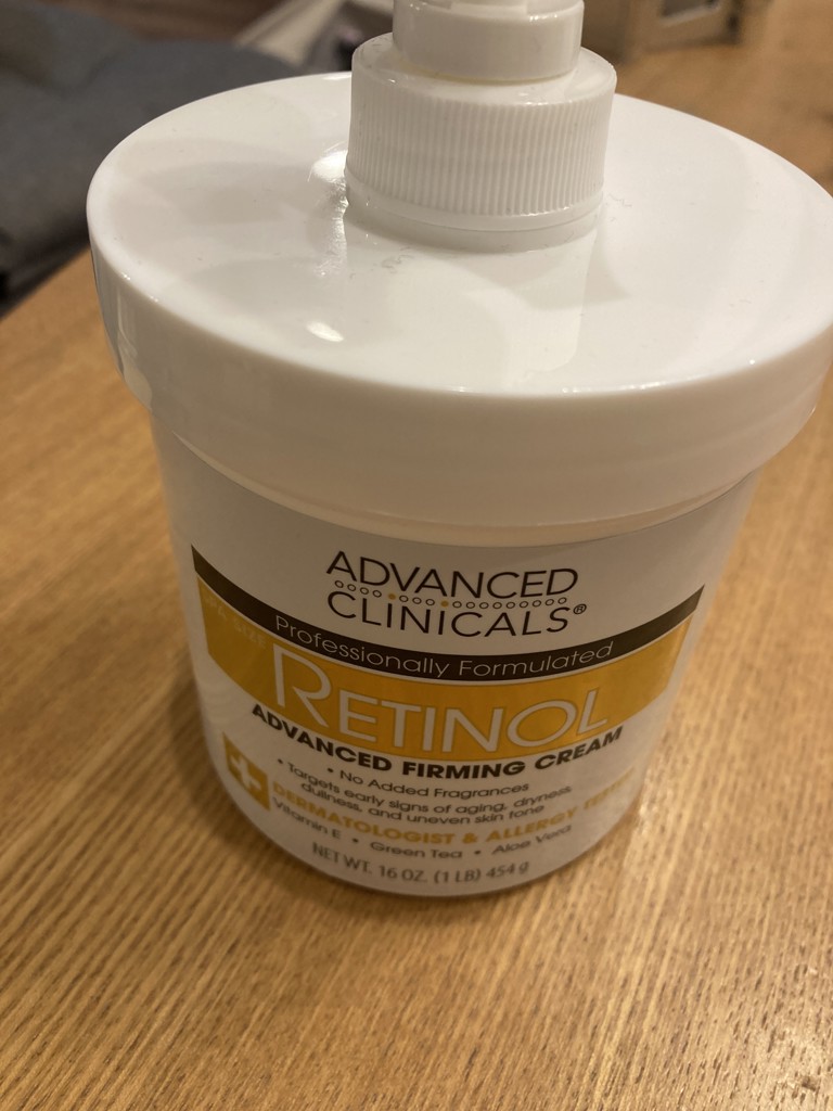 ADVANCED CLINICALS レチノール アドバンスド ファーミングクリーム