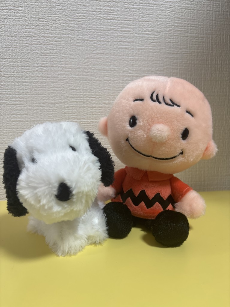 スヌーピー PEANUTS フワクタぬいぐるみ チャーリーブラウン 50年代