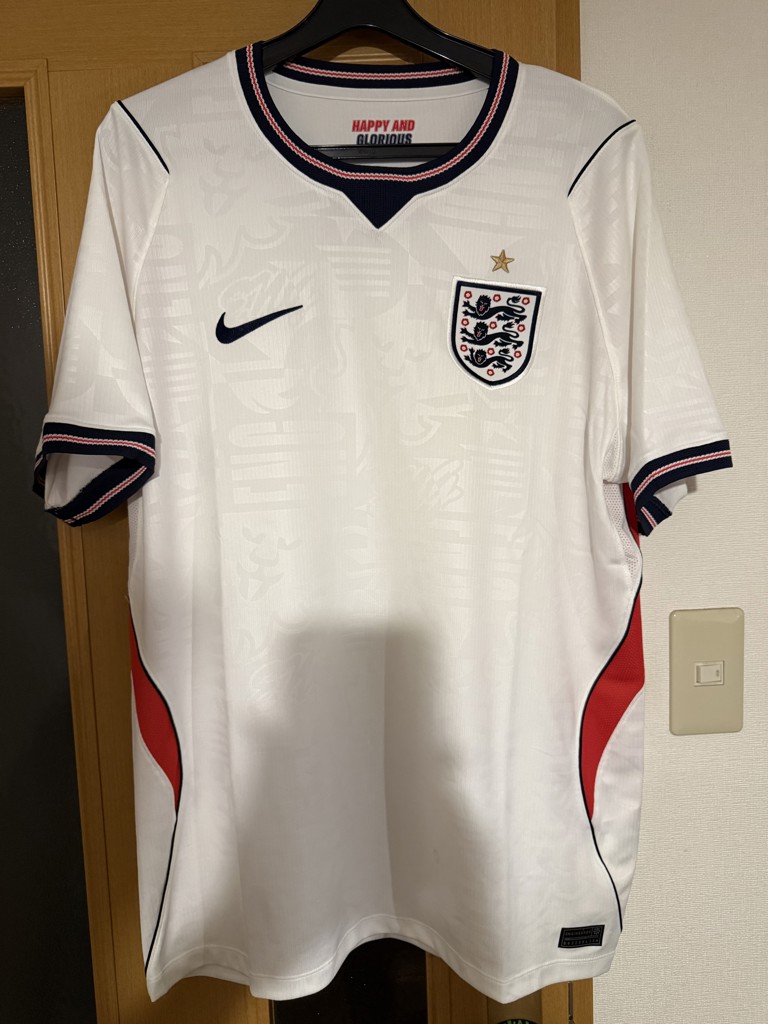2026 イングランド代表 HOME ユニフォーム IB5290-100／サッカー