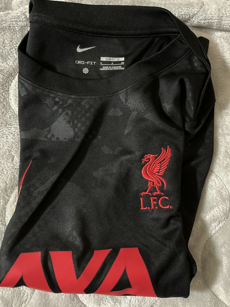 【正規品】 リヴァプール 3rd アカデミー　プレマッチトップ　リバプール　L NIKE リバプール 23/24 Dri-FIT アカデミー プロ プレマッチ