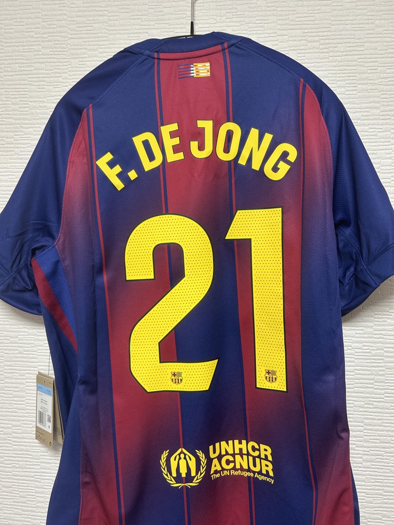 FCバルセロナサッカーユニフォームホーム25／26 Kemari87 KISHISPO / FCバルセロナ 25-26 ホーム 半袖レプリカ