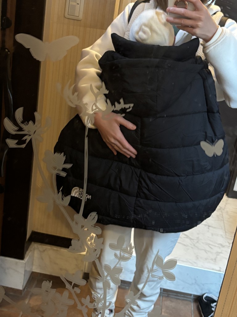 新品 ノースフェイス ブランケット ネイビー×ブロンズ THE NORTH FACE/ザ・ノース・フェイス】ベビーシェルブランケット