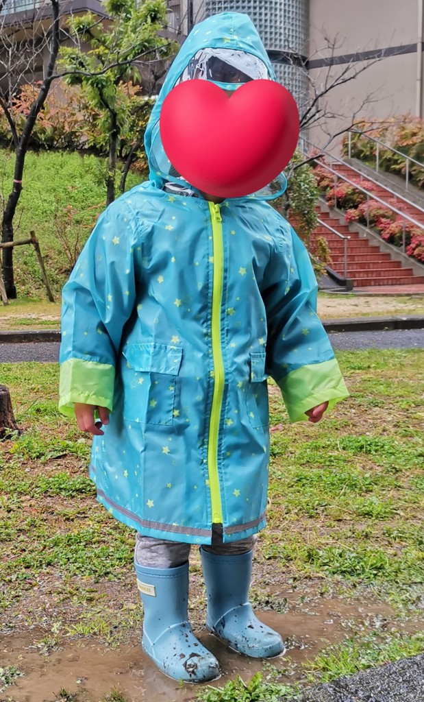 CFIERCE 水色 星形装飾 ライトブルー スボン　newjeans着用 星柄レインコート 14-2172-721 2014000194452｜子供服&ベビー服