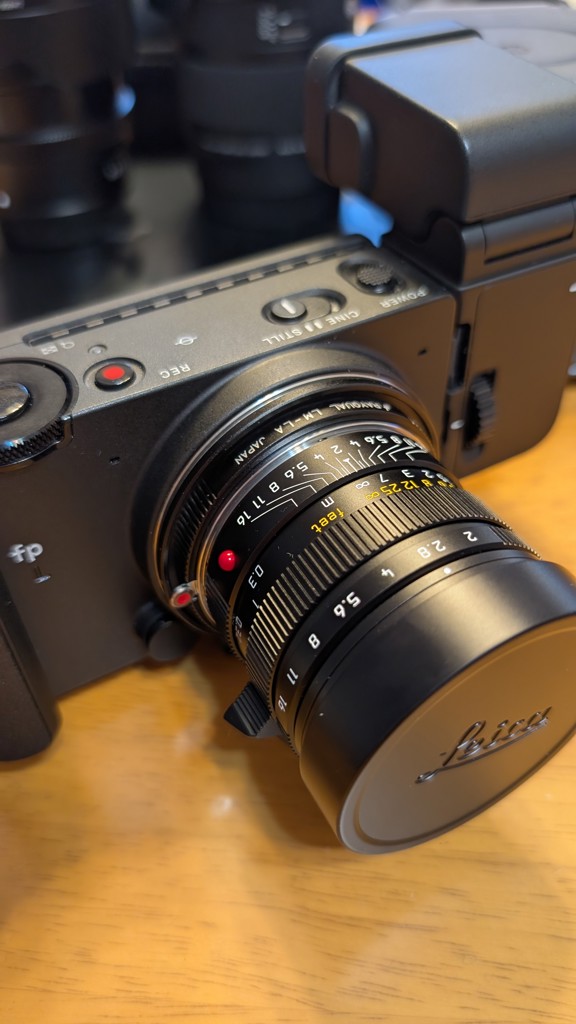 ライカ　ズミクロン35mm F2aspherical ✴︎カメラは付属しません 新品)Leica (ライカ) アポズミクロン M35mm F2.0 ASPH. ブラック
