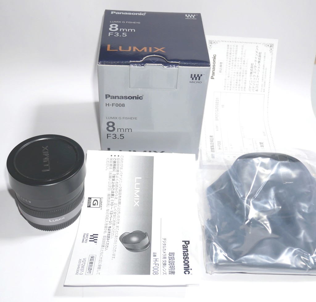 Panasonic LUMIX G FISHEYE 8mm/F3.5 H-F008 新品｜フジヤカメラ