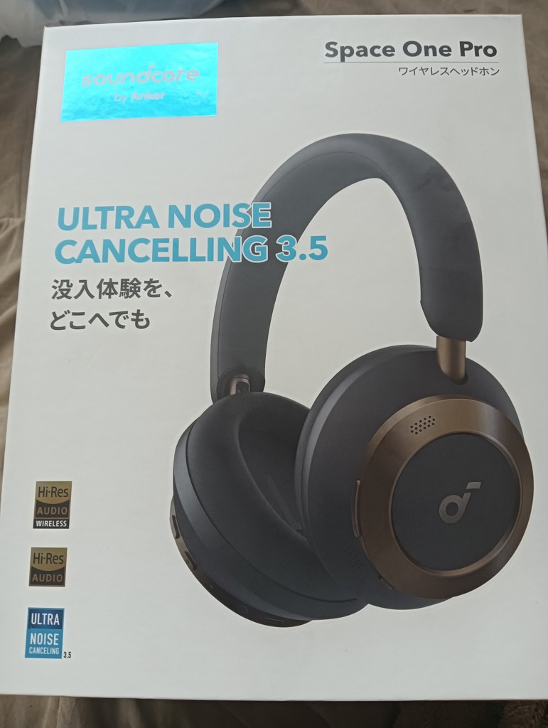 Anker Soundcore Space One Pro ミッドナイト [A3062N11] 中古