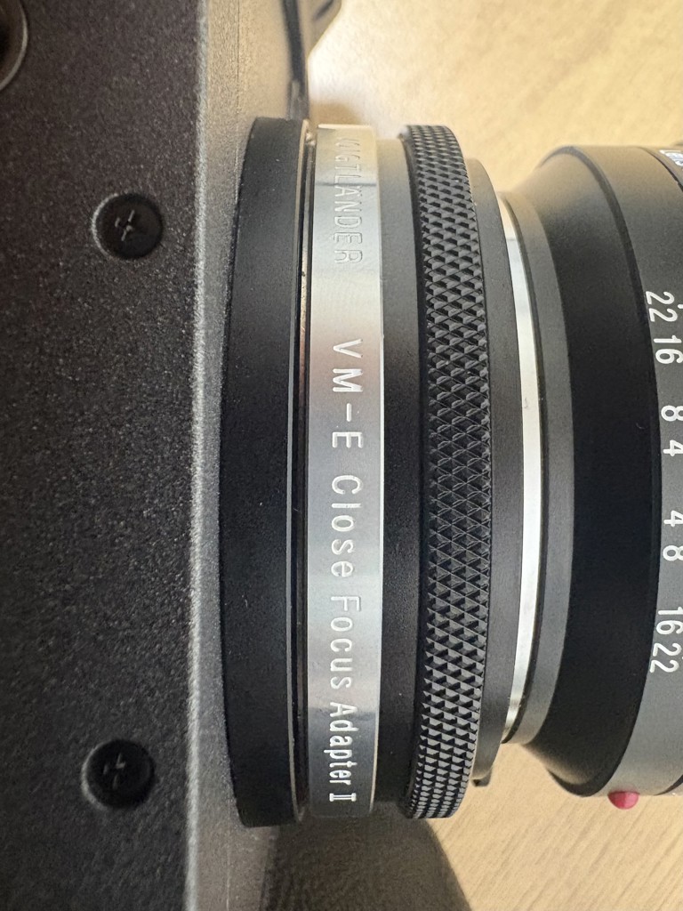 Voigtlander VM-E Close Focus Adapter II ソニーEマウント 新品