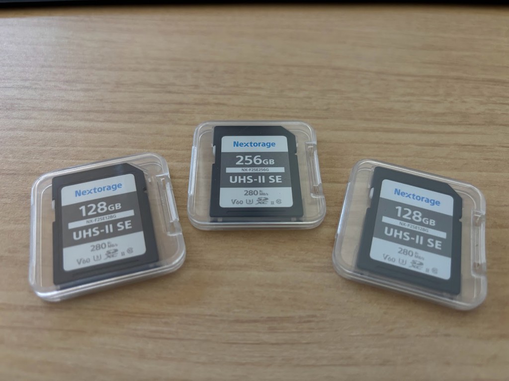 Nextorage NX-F2SE128G SDXC UHS-II U3 V60 メモリーカード