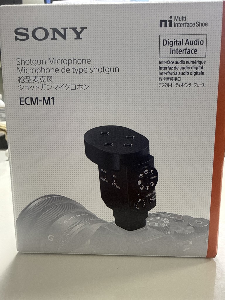 SONY ECM-M1 ショットガンマイクロホン 新品｜フジヤカメラ