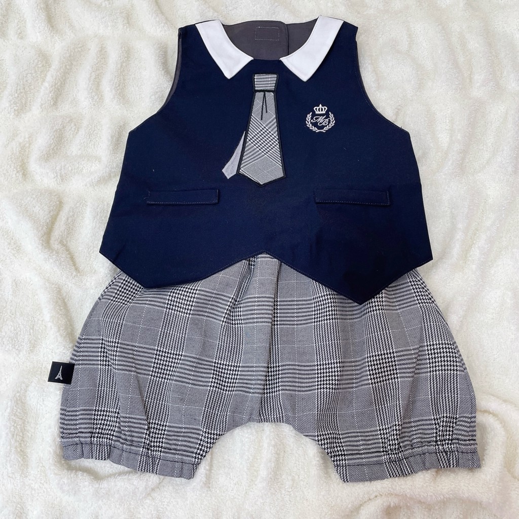 ギフトボックス付】ジャケット風スタイ＆パンツセット(ワンサイズ